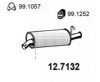 ASSO 12.7132 End Silencer
